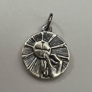 James Avery First Communion Silver Religious Pendant Charm